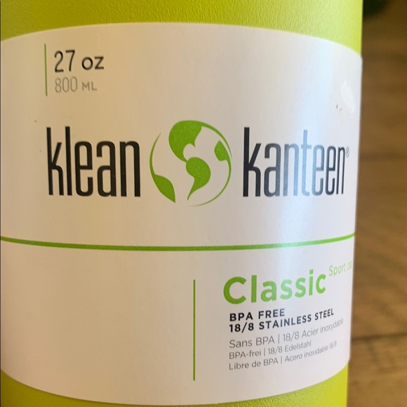 Lime Green Water Bottle - Picture 2 of 4